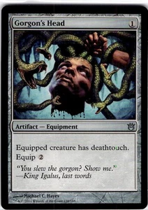 MTG Gorgon's Head Born of the Gods Uncommon #158 - Picture 1 of 2