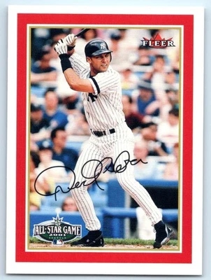 Fleer #2 2001 Derek Jeter All Star Game Ritz Oreo New York Yankees Foto 1 de 3