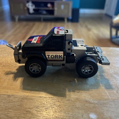 Vintage Bandai Tonka 1986 Gobots Truck Tork Secret Riders Incomplete W/ Wench - Image 1 of 4
