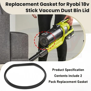 2 Stück Ersatzdichtung für Ryobi 18 V Akku-Stielstaubsauger PCL720B, PCL720K, PBL - Bild 1 von 6