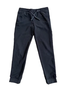 Armani Exchange boys Black Drawstring Athletic Pants Athleisure Sz 10 10Y - Picture 1 of 10