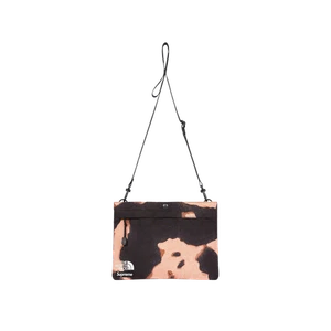 Supreme x The North Face Bleached Denim Print Shoulder Bag Black - 21FW - Picture 1 of 2