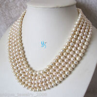 22.5" 7-9mm Multi Color Freshwater Pearl Necklace MC2