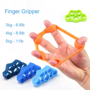 Fabzi®Silicone FingerExpander(UpTo70kg)Exercise Hand Grip,Wrist Strength Trainer - Imagen 1 de 14