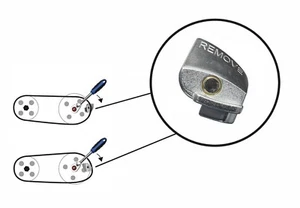 Correa trapezoidal CUÑA DE MONTAJE con imán para bajar y subir Montaje Correa trapezoidal NORMEX - Imagen 1 de 3