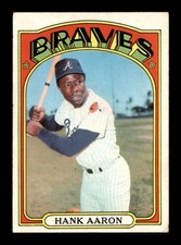 1972 Topps #299 Hank Aaron   VGEX X2894325