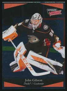 2020-21 UD Extended Ultimate Victory John Gibson #UV12 - Foto 1 di 2