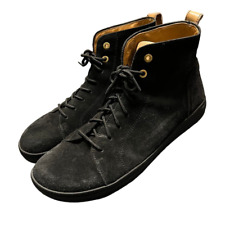 Birkenstock Bartlett black leather zero drop shoe boots suede mens size 10