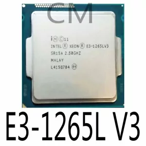 Intel Xeon E3-1265L V3 E3-1265LV3 2.5GHz Quad-Core LGA1150 CPU Processor - Picture 1 of 1