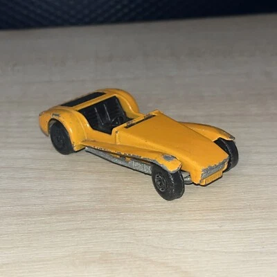 MATCHBOX SUPERFAST LOTUS SUPER SEVEN NO 60 ORANGE ENGLAND 1:64 - Image 1 of 4