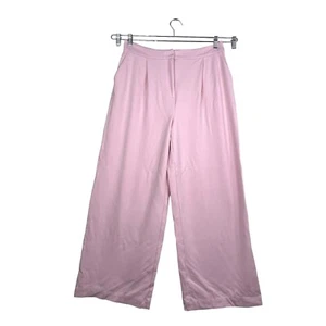 Anthropologie Bailey 44 Super Wide Leg 90s Plissee Ponte Strick Hose Gr. XL - Bild 1 von 9