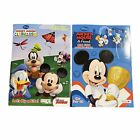 Disney Junior Mickey Mouse Clubhouse et Mickey and Friends livre à colorier neuf