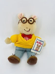 Vintage 1995 Eden Toy Marc Brown's Arthur 9" Plush Rabbit Stuffed Animal - Picture 1 of 5
