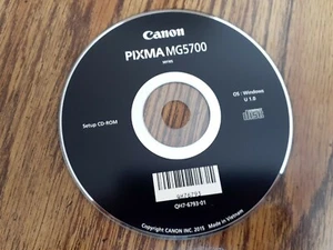 Canon Pixma MG5700 Setup CD-ROM - Picture 1 of 1