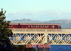 PHOTO  THE BELMOND ROYAL SCOTSMAN ACROSS THE RIVER TAY WORKING 1H84 PERTH (DUNDE