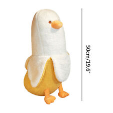 Animal Plush Toy Cartoon 50CM Banana Duck Plush Toy For Sofa
