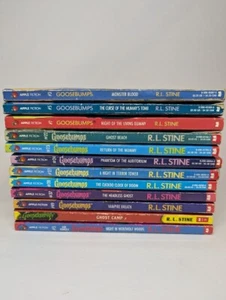 Lot of 12 Goosebumps Books by R.L. Stine – Mixed Editions (see description!) - Picture 1 of 12