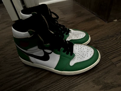 Air Jordan 1 Retro OG High Lucky Green W Usado* Talla 9 Foto 1 de 4