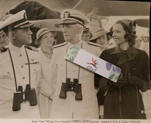 "Wings Over Honolulu" 1937 Samuel Hinds & Polly Rowles B&W Película Foto/Estilo - Imagen 1 de 2