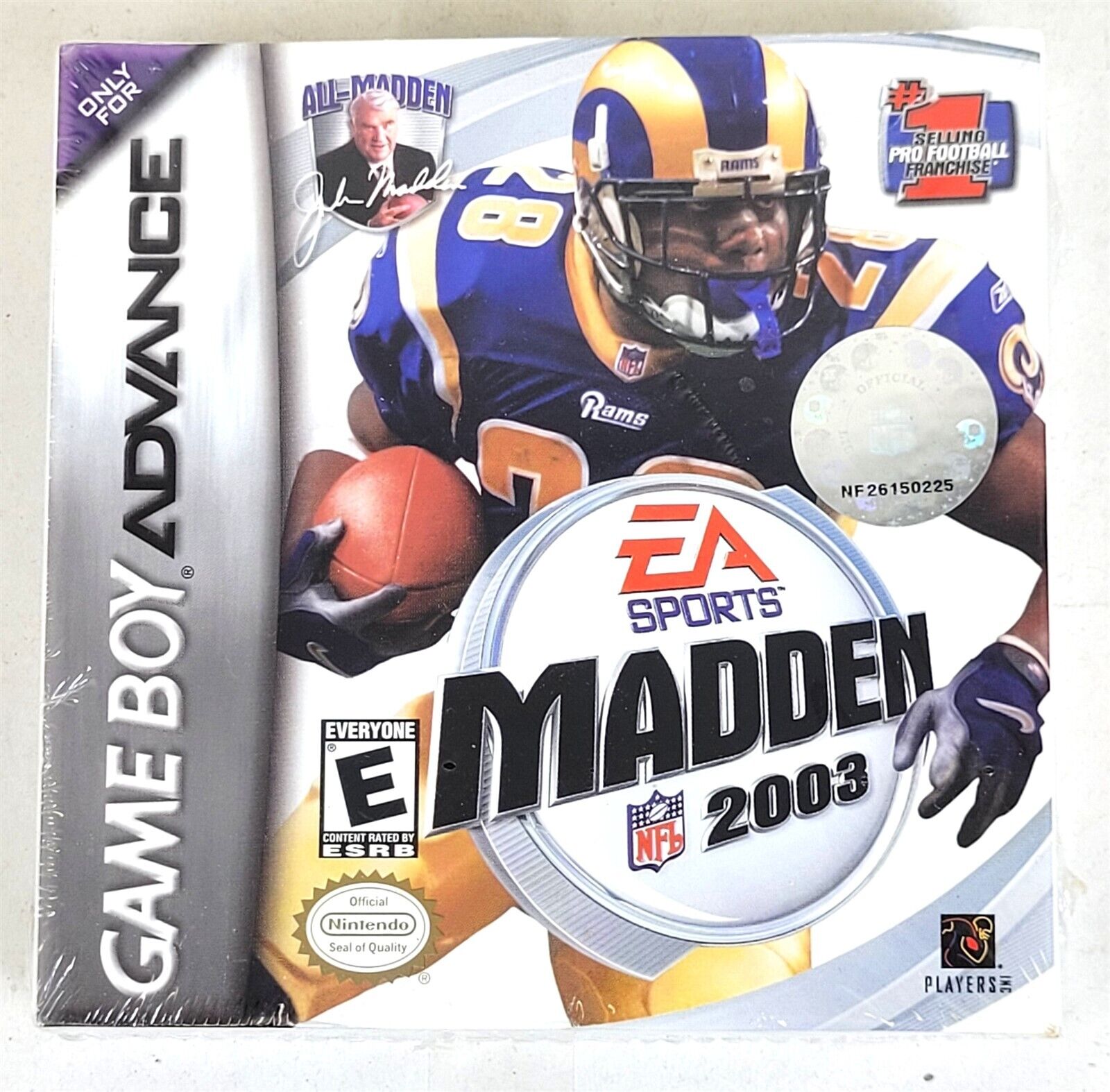 Madden NFL 2003 Game Boy Advance Brand New Factory Sealed ~ T479
