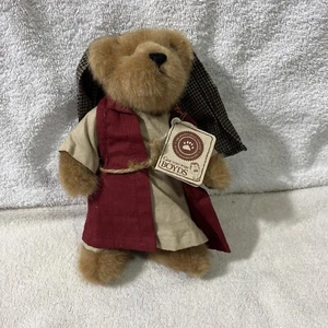 Oso de peluche Boyds Noah #568001 piernas articuladas tiene etiqueta de peluche - Imagen 1 de 3