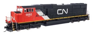 11006 Walthers Mainline EMD SD75I - Standard DC Canadian National #5727 - Foto 1 di 2