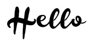 Hallo unmontierter Stempel - Bild 1 von 1