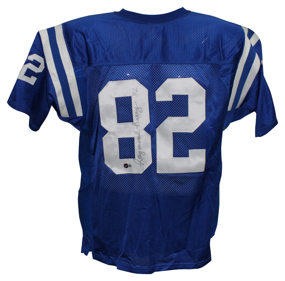 Raymond Berry Signed Baltimore Colts Wilson Proline Blue 48 Jersey BAS 33601 - Image 1 of 4