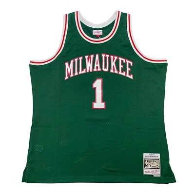 Mitchell & Ness 1970-71 Oscar Robertson Milwaukee Bucks Swingman Jersey - Image 1 of 4
