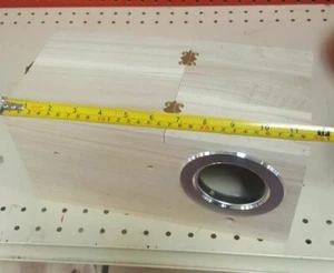 Wooden Bird Breeding Nest Box Parakeet Budgie Cockatiel Nesting Window S M L - Picture 1 of 19