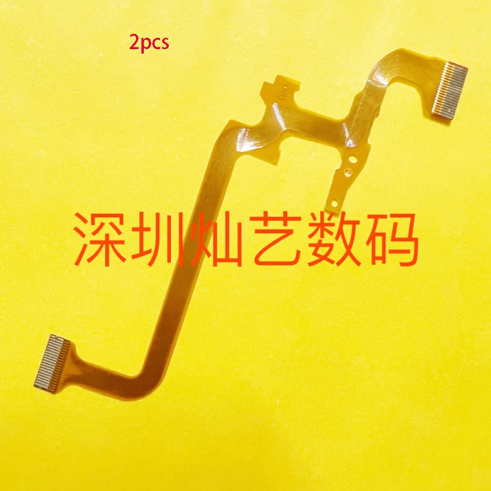 2pcs for JVC GZ-MS110 MS118AC U GZ-MS250 Shaft rotating LCD Flex Cable Part new - Image 1 of 1