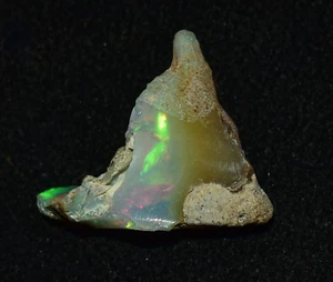 Ópalo seco áspero 8,15 quilates natural etíope Welo ópalo crudo ópalo de fuego piedra preciosa - Imagen 1 de 3