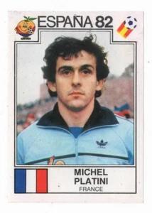 FIGURINA CALCIATORI PANINI ESPANA 82 N.286 MICHEL PLATINI REC/RECOVERED - Imagen 1 de 1