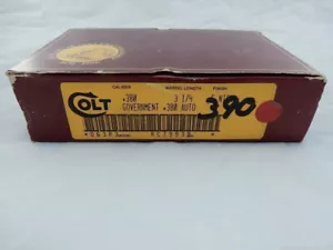 Colt Government .380 Original Box & Foam Insert - Picture 1 of 4