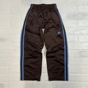 Nike Sportswear Youth Kids Brown Track Pants Size 7 *rare - Picture 1 of 18