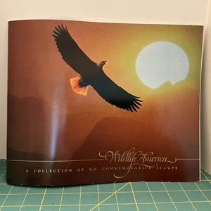 US WILDLIFE AMERICA - A COLLECTION OF US COMMEMORATIVE STAMP 1987 Brochure Book - Picture 1 of 7