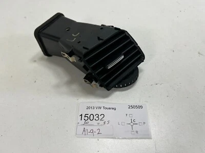 2011-2014 VOLKSWAGEN TOUAREG LEFT DRIVER INNER DASHBOARD AIR VENT GRILLE OEM - Image 1 of 4