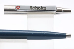 Vintage (c1985-90) rOtring dunkelblau Kugelschreiber CT (neue Mine montiert) - Bild 1 von 9