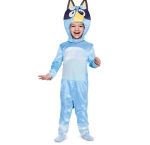 Bluey Costume for Kids, Official Bluey Character Outfit Mask M 3T-4T by Disguise