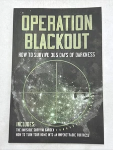 Operation Blackout: How To Survive 365 Days Of Darkness by Teddy Daniels (TPB) - Foto 1 di 19