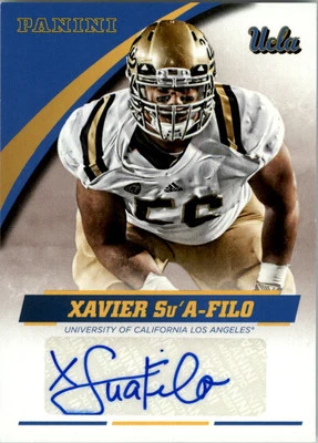 2015 Panini UCLA Autographs #XSF Xavier Su' A-Filo - NM-MT - Image 1 of 2