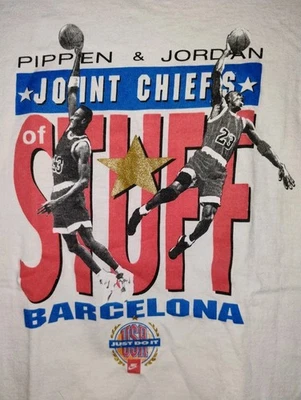 Camiseta NIKE MICHAEL JORDAN SCOTTIE PIPPEN OLYMPICS BARCELONA AÑOS 90 Juvenil Grande Foto 1 de 4