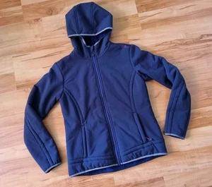CMP 💙 Gr. 40 S M 💙 Warme Winter Softshell Jacke dickes Fleece 💙 Blau - Bild 1 von 17