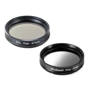 Juego de 37mm Filtro POL CPL + Filtro degradado gris 37mm - Imagen 1 de 7