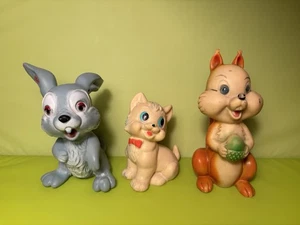 VINTAGE RUBBER TOYS DOLLS YUGOSLAVIA BISERKA ZAGREB ‘70 - Picture 1 of 17