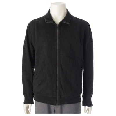 Chaqueta Blusa Conductor ISSEY MIYAKE Vintage Negra con Cremallera Hombres Japón Envío Gratis Foto 1 de 4