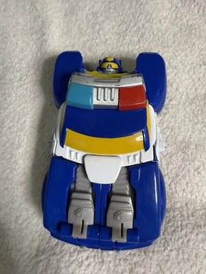 Playskool Heroes Transformers Chase 4” Rescue Bots Police One Step - Image 1 of 4