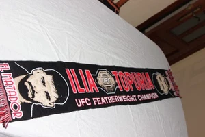 FIGHTER SCARF ILIA TOPURIA UFC CHAMPION EL MATADOR - Picture 1 of 2