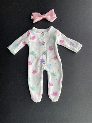 "Elefante Dormitorio 12"" Muñeca Ropa Bebé Vivo Sudor Lágrimas Melissa Haba 10"" Renacido" Foto 1 de 4