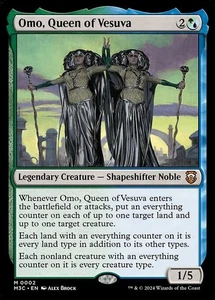 Omo, Queen of Vesuva x1 1x Modern Horizons 3 Commander NM MTG - Picture 1 of 1